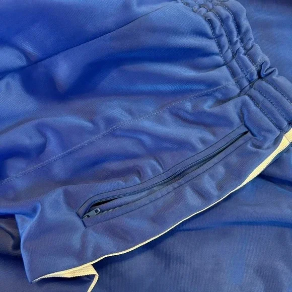 Rare Vintage 1980's Adidas Made in USA ATP Keyrolan Royal Blue 2pc Tracksuit Med - Picture 4 of 8